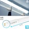 Luxrite T5 LED Tube Light Bulbs 24W (54W Equivalent) 3000LM 4000K Cool White Type A+B G5 Base 4-Pack LR34159-4PK - alternate 3